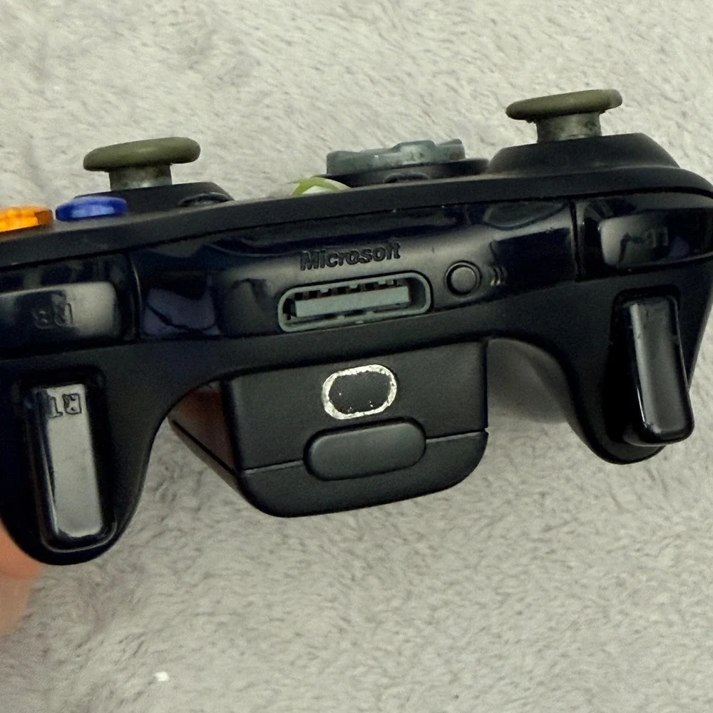 Microsoft Xbox 360 Wireless Controller Black Model 1403 Gamepad